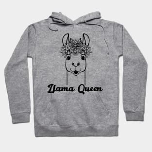 Llama Queen Hoodie